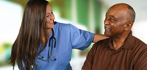 Home health Aid with Senior